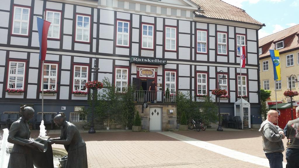 Hotel Ratskeller Luechow Luchow Exterior photo